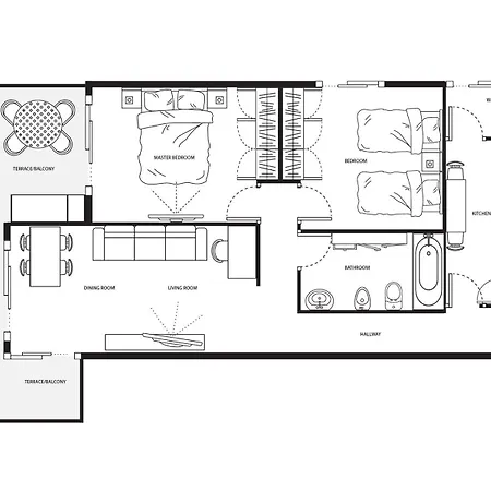 Апартаменты With Heated Pool In Кальяо-Сальвахе
